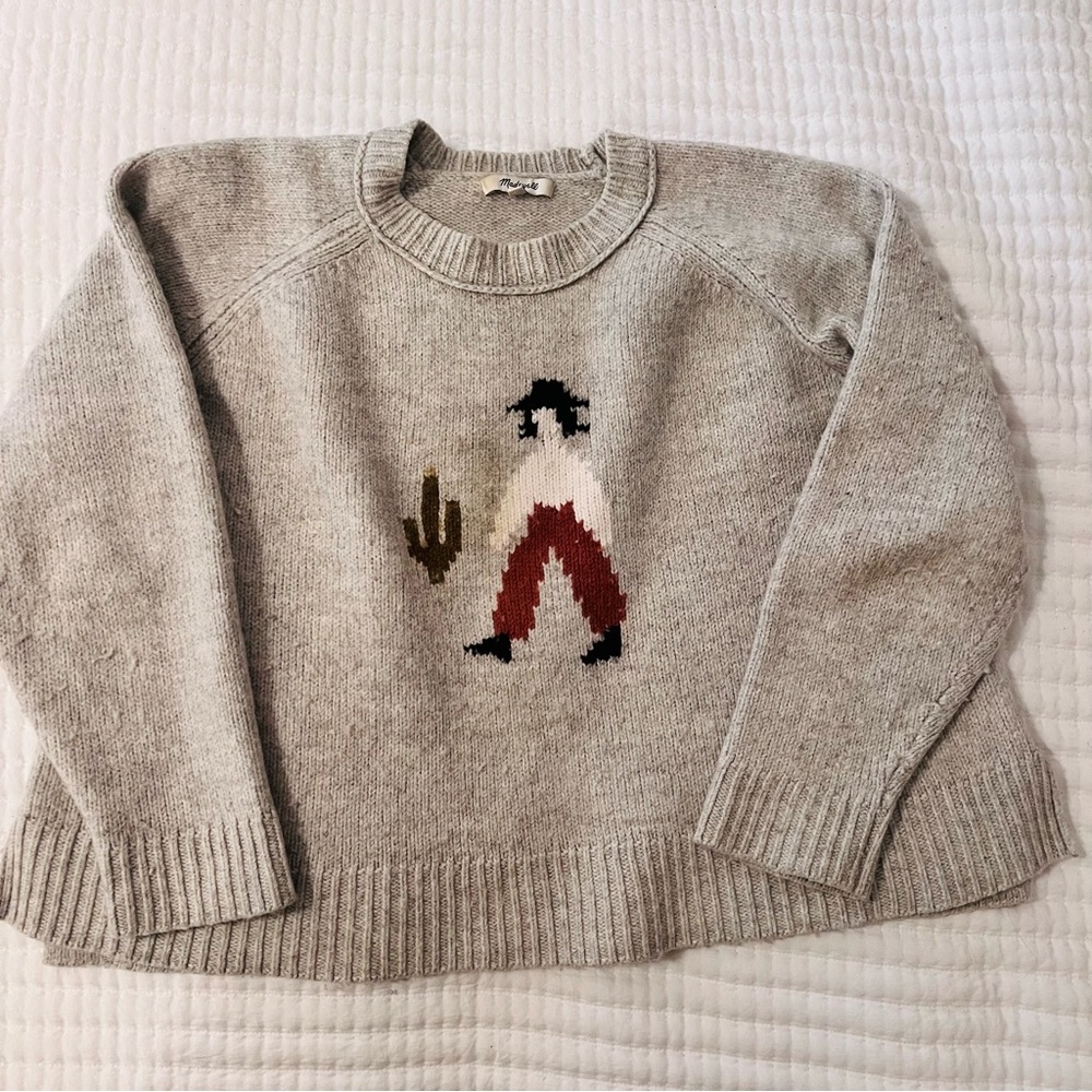 Rare Madewell El Rancho wool cowgirl sweater